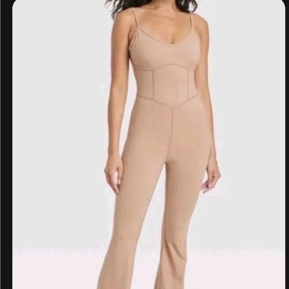 Joylab BNWOT Corset style flare Jumpsuit